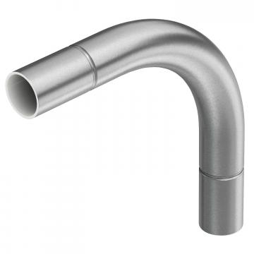 Karsti cinkots tērauda līkums, bez vītnes