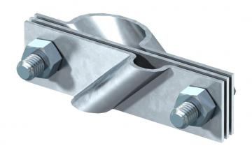 Savienošanas apskava zemējuma stieņiem, universāla FT