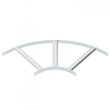 90° līkums ar trapecveida spraisli ALU