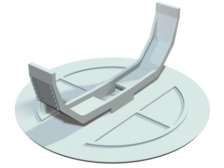 Vāks ar atsperi, 60 mm