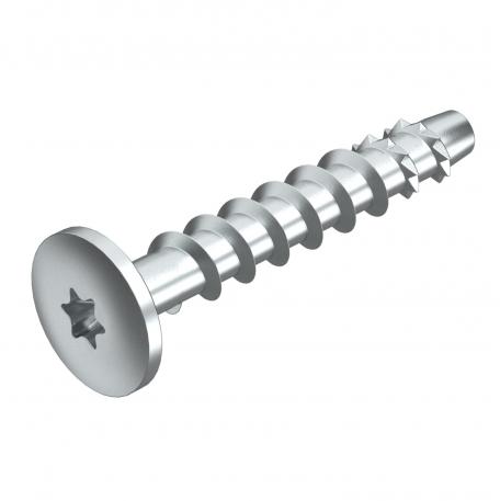Montāžas sliedes enkurskrūve MMS-plus MS 7,5x60, ar plakanu konisku galviņu 60 | 7,5 x 60 | 6 | 17 | Torx