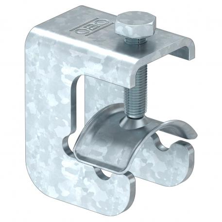 VARIO zemējuma spaile lieliem armatūras stieņiem  | FL30x3-4mm / Rd 10 x Rd 16-37 | 