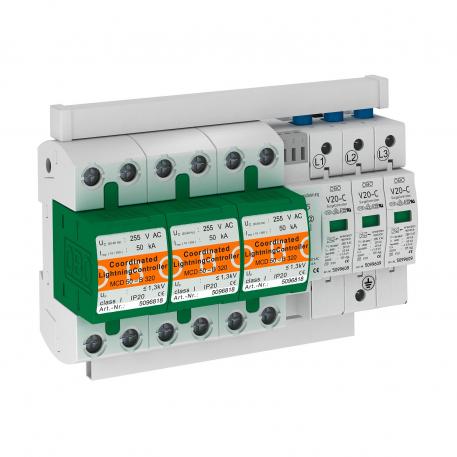 Protection-Set MCD + V20, 3 polu, ar tālvadības signalizāciju