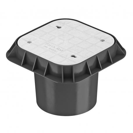 Zemgrīdas atdalīšanas mezglu kārba, plastmasa