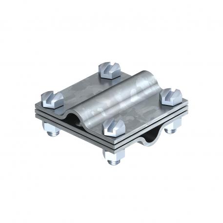 Krustveida savienotājs ar starpplati, paredzēts Rd 8–10 mm FT