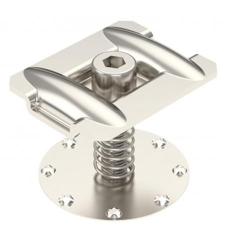 Starpspaile ar atsperi PV moduļu montāžai