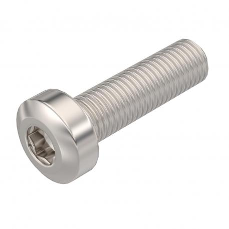 Plakanās galvas skrūve plāksnei aizsardzībai pret vēju