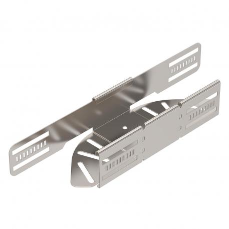 Līkums, regulējams leņķis 60 A2 100 | Nerūsējošais tērauds 1.4301 | neizolēts, apstrādāts | tērauda