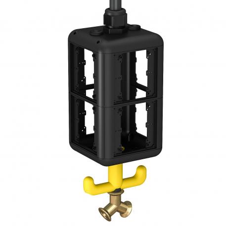 HoverCube VH-8, tukšs korpuss, ar uzgali saspiesta gaisa pieslēgšanai