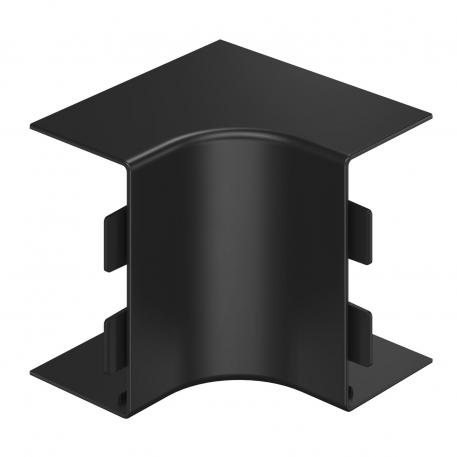 Iekšējā stūra vāks, kanāla tipam WDK 60110 130 | 114 | 62,7 | 130 |  | melns; RAL 9005