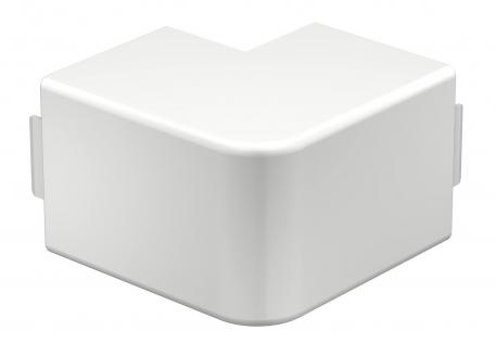 Ārējā stūra vāks, kanāla tipam WDK 60060 100 | 60 | 60 | 60 x 60 | dzidri balts; RAL 9010