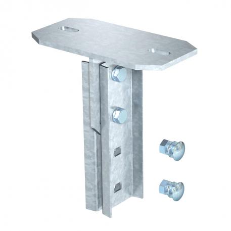 Augšējā plāksne, variējama, garenvirzienā