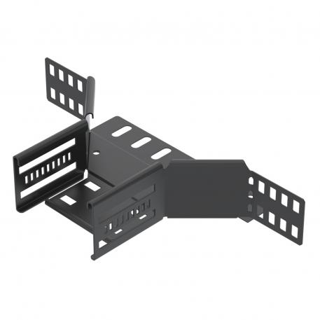 Montāžas/atzarojuma detaļa 60, melna 100 | melns; RAL 9005