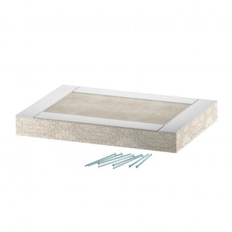 Gala vāks EI60 ugunsdrošības kanālam PLCS D061220 260 | 183 | pelēks