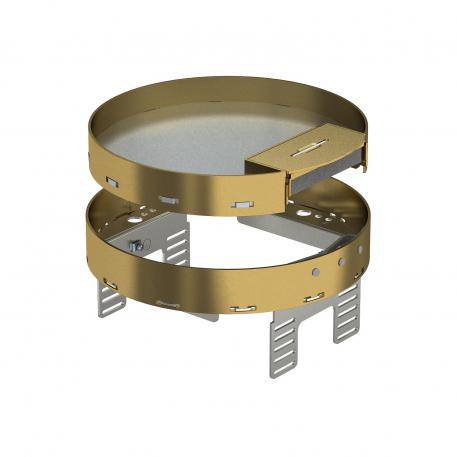 Kasete ar regulējamu augstumu un kabeļa izvadu, RKSRNUZD3, misiņš