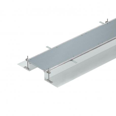 Kanāla posms, nosedzošs, augstums 40-140 mm 2400 | 300 | 40 | 140 | 3