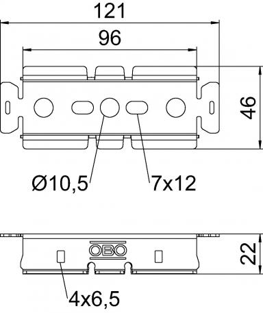 Support rail MagicFix | OBO
